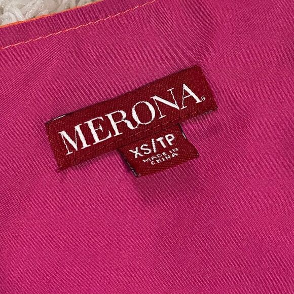 Merona Pink and Orange Dress - Picture 13 of 14